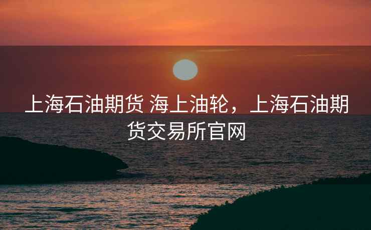 上海石油期货 海上油轮，上海石油期货交易所官网
