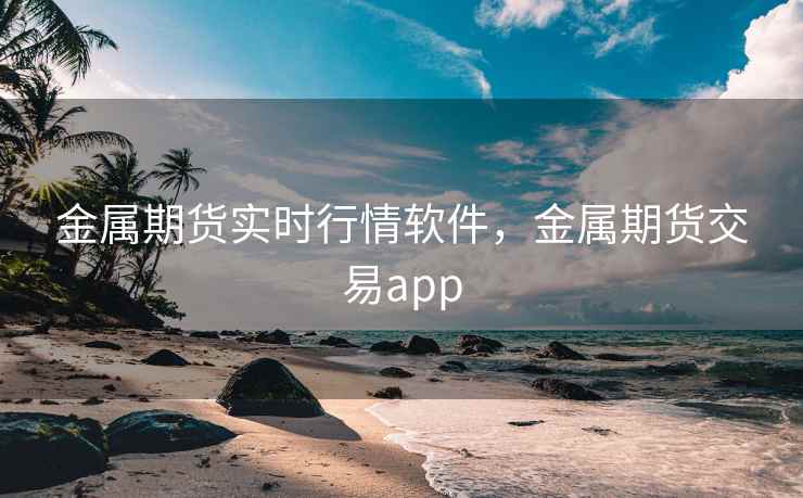 金属期货实时行情软件，金属期货交易app