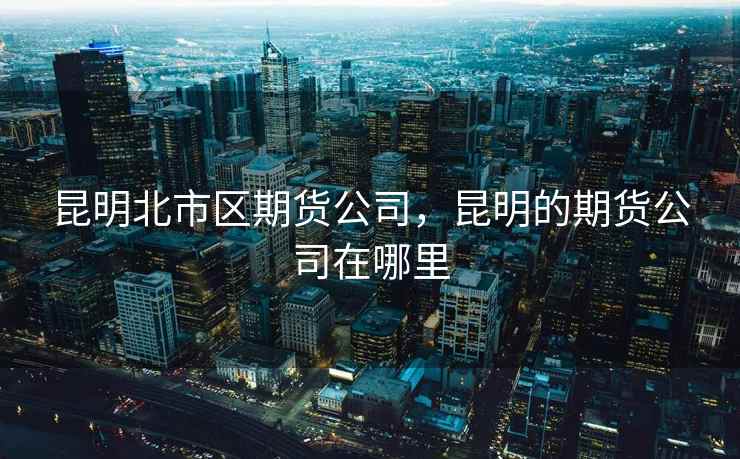 昆明北市区期货公司，昆明的期货公司在哪里